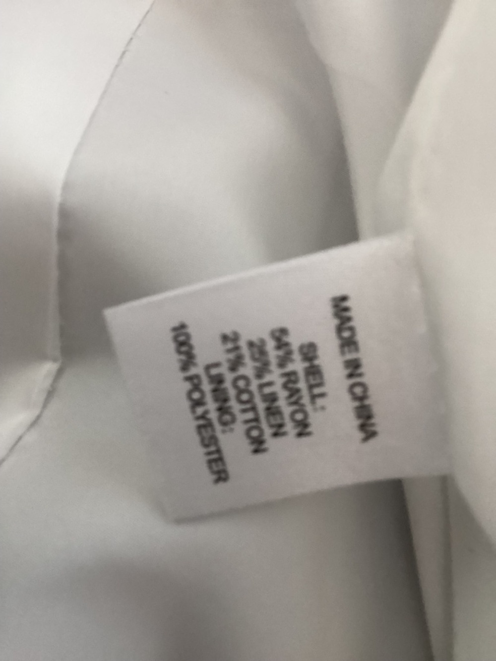NWOT - DREW STRIPED BLUE GRAY WHITE JACKET - LINEN BLEND - SIZE S - Picture 7 of 10